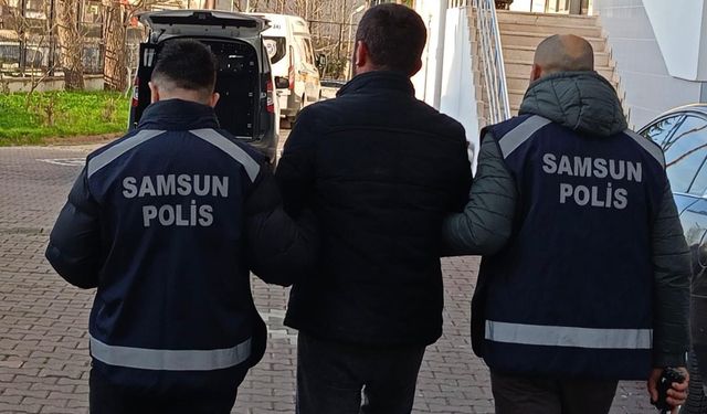 Samsun'da 23 yıl hapis cezasıyla aranan firari hükümlü yakalandı
