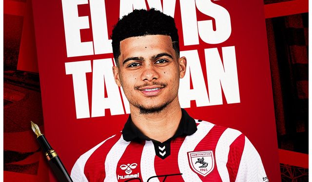 Samsunspor, Elayis Tavşan ile 4,5 yıllık sözleşme imzaladı