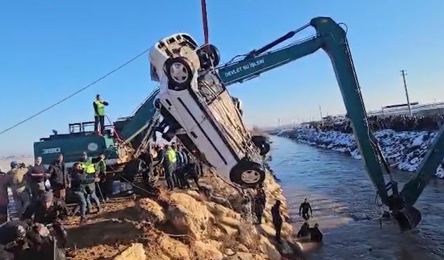 Şanlıurfa'da kanalda kaybolan sürücünün cansız bedeni Suriye'de bulundu