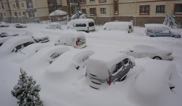 Şırnak'ta 20 köy yolu kardan kapandı