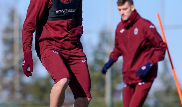 Trabzonspor Kasımpaşa maçı hazırlıklarını sürdürdü