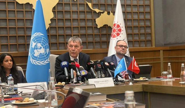 UNRWA Genel Komiseri Lazzarini: Türkiye'de kalıcı varlık gösterecek olmaktan memnuniyet duyuyoruz