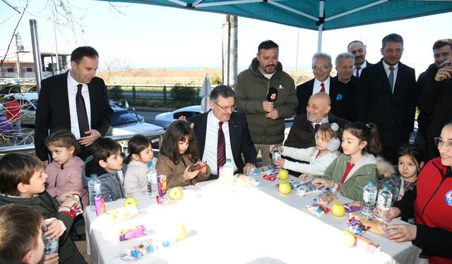 Başkan Genç, miniklerin 'Tekne Orucu' heyecanına ortak oldu