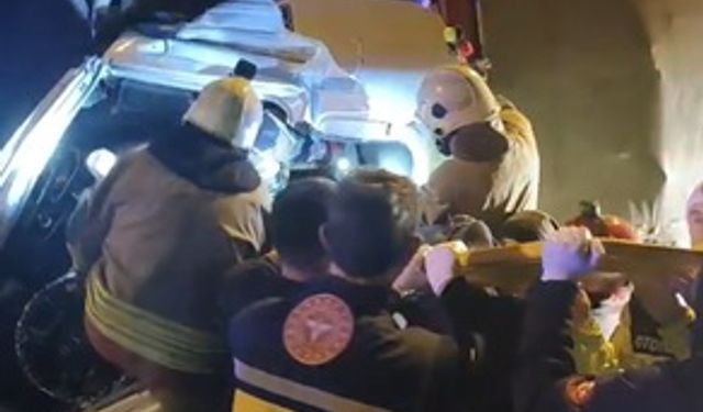 Bolu Dağı Tüneli çıkışında kaza; baba öldü, oğlu yaralandı