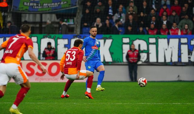 Çaykur Rizespor- Galatasaray / Fotoğraflar