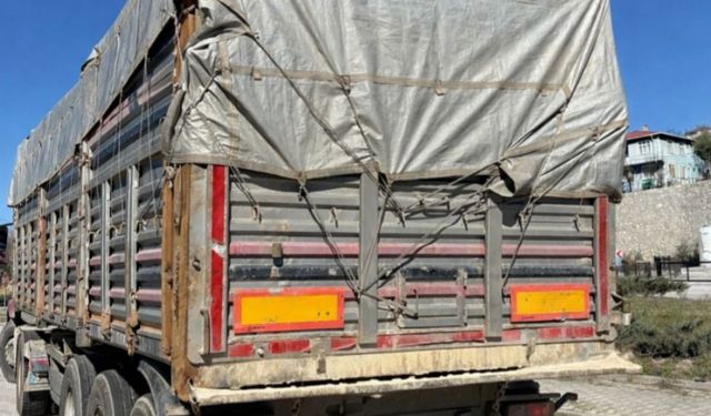 Denetim istasyonuna girmeyen çekicinin sürücüsüne 48 bin lira ceza