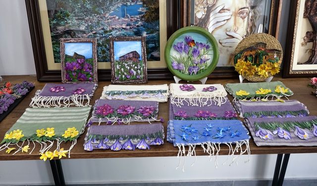 Endemik bitkiler takı ve kumaşa, duygular maniye dökülüyor/Ek fotoğraflar