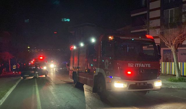 Evinde çıkan yangını söndürmek isterken yaralandı