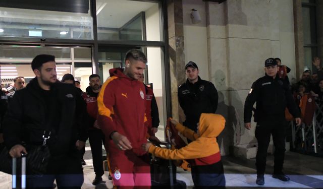 Galatasaray kafilesi, Rize'de