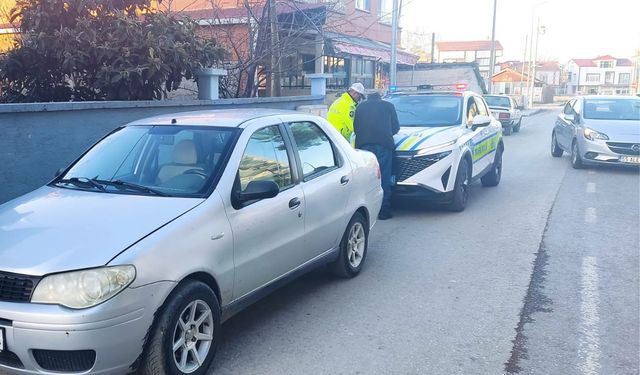 Samsun'da korsan taksi denetimi