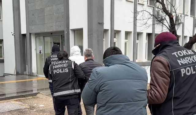 Tokat'ta ilaç operasyonu: 3 tutuklama