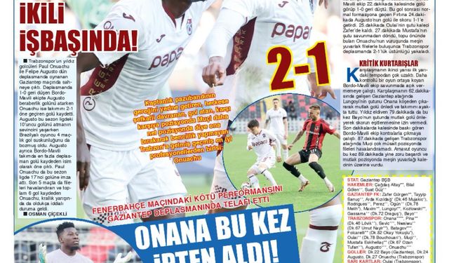 Trabzonspor, deplasmanda yüzde 61 galibiyet oranına ulaştı