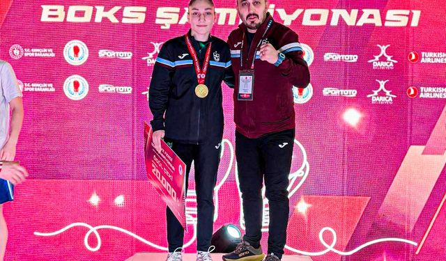 Trabzonspor sporcu Gamze Soğuksu Türkiye şampiyonu oldu