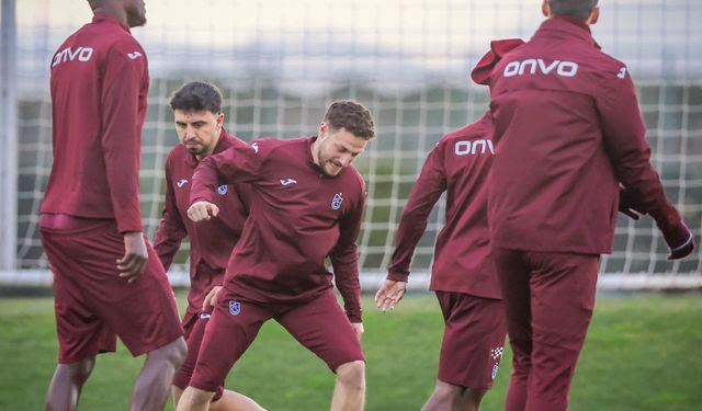 Trabzonspor'da Gaziantep FK maçı hazırlıkları start aldı