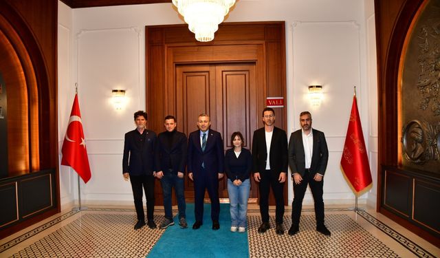 TSYD Trabzon Şubesi'nden Vali Şahin'e ziyaret