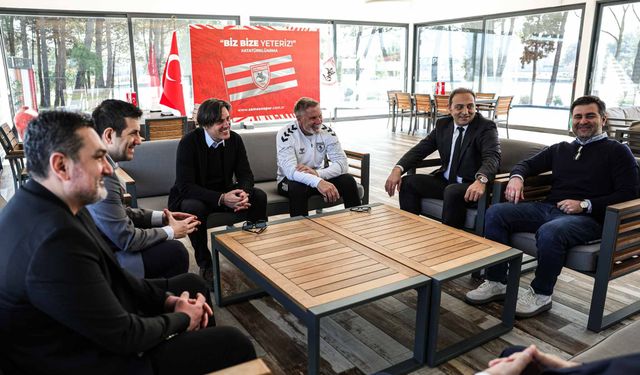 A Milli Takım Teknik Direktörü Montella, Samsunspor'u ziyaret etti