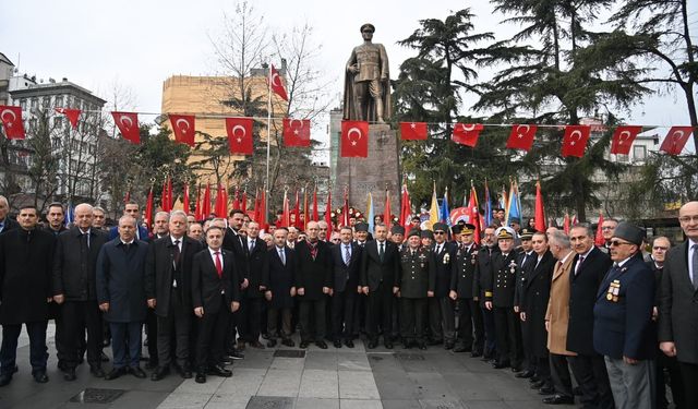 Çanakkale destanının kahramanları anıldı