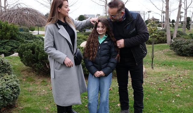 Dünya matematik şampiyonu Lina, Cumhurbaşkanı Erdoğan'dan 23 Nisan'da koltuğuna oturmayı istemiş / Ek fotoğraflar