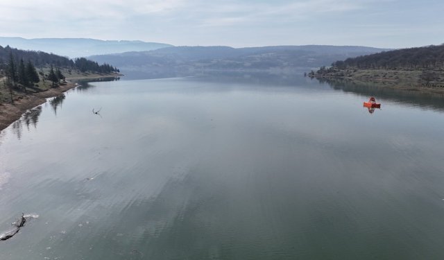 Gölköy Baraj Gölü'nde su seviyesi 90'a ulaştı