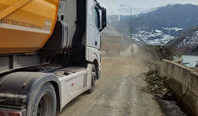 Gümüşhane- Giresun kara yolu ulaşıma açıldı (2)