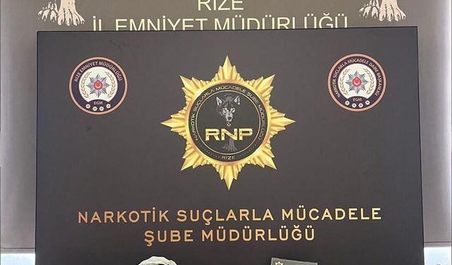 Rize'de 'torbacı' operasyonu; 13 tutuklama