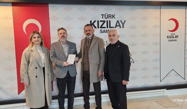 Samsun Çocuk Evleri'nde kalan çocuklar fitrelerini Gazze'ye gönderdi