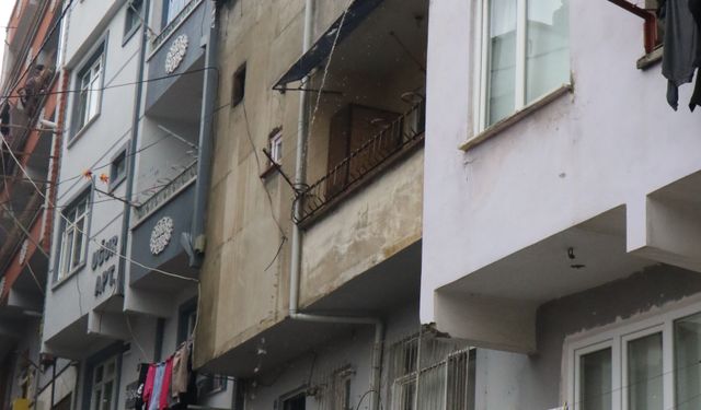 Samsun'da ev yangını