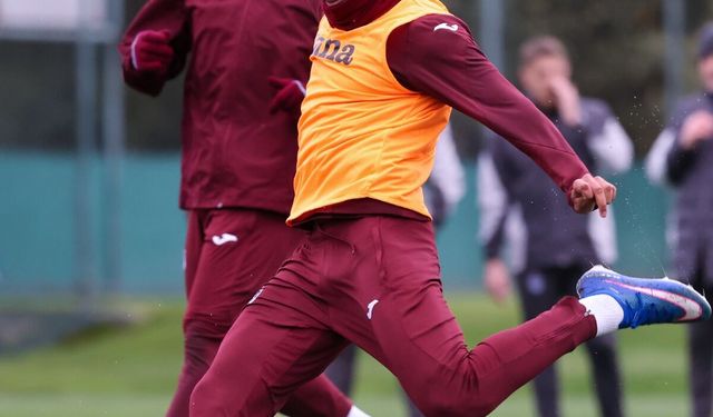 Trabzonspor'da Galatasaray maçının hazırlıkları start aldı