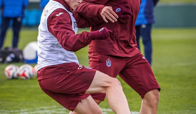 Trabzonspor'da Zecorner Kayserispor maçı hazırlıkları başladı