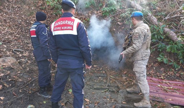 Zonguldak'ta 9 kaçak maden ocağı imha edildi