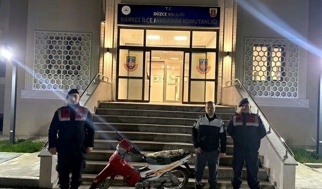 Çalınan motosiklet 13 yıl sonra bulundu