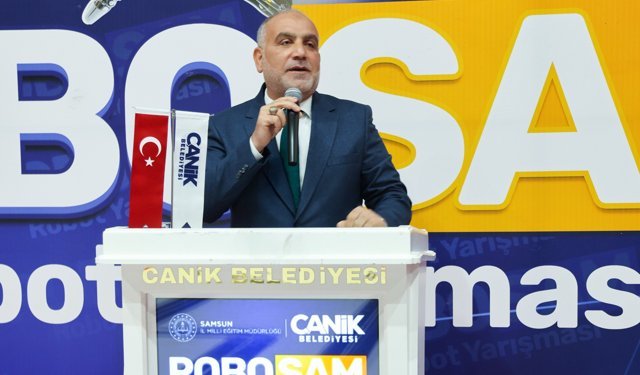 Canik'te genç mucitler robotlarıyla sahneye çıkıyor