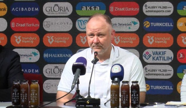 Çaykur Rizespor - Samsunspor maçının ardından