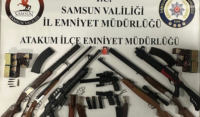 Evinde mühimmat ele geçirilen şüpheliye gözaltı