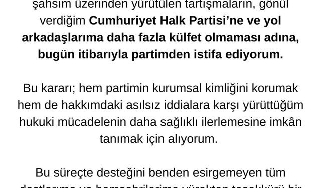 Hasbi Dede, CHP'den ihraç edildi (2)