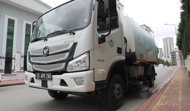 İlkadım'da temizlik seferberliği sürüyor