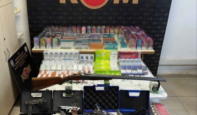 Kaçakçılık operasyonlarında 5 şüpheliye gözaltı