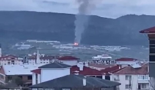 Kastamonu'da tekstil ve filtre malzemeleri üretilen fabrikada yangın