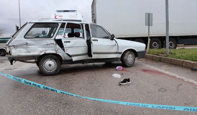 Kazada annesinin kucağından yola savrulan 10 aylık Yamaç bebek, TIR'ın altında kalıp öldü