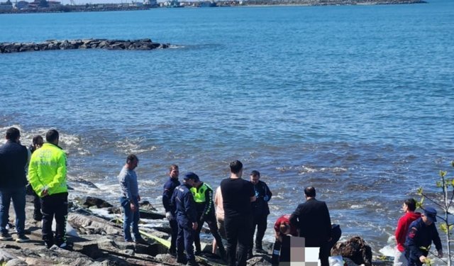 Rize'de sahilde erkek cesedi bulundu