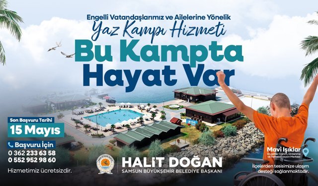 Samsun'da 'Bu Kampta Hayat Var' projesi için başvurular başladı
