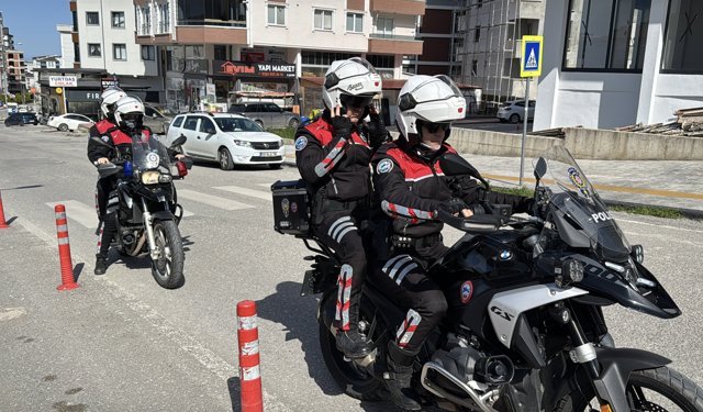 Samsun'da okul bölgelerinde güvenlik artırıldı