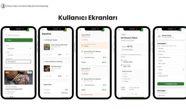 Samsun'dan gıda israfına karşı yerli yazılım: Fazla Var