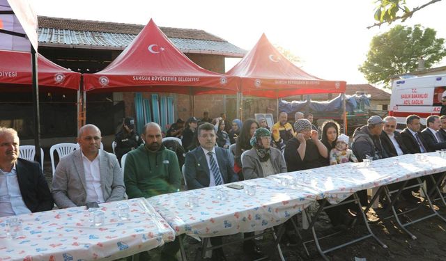 Bafralı şehit polis için mevlit yapıldı