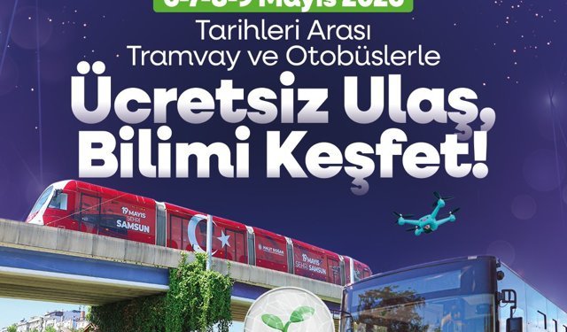 BİLİMFEST Samsun'da kapılarını açıyor
