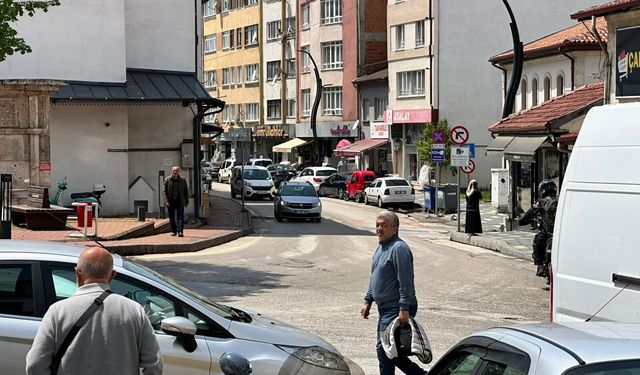 Bolu'da sağanak etkili oldu