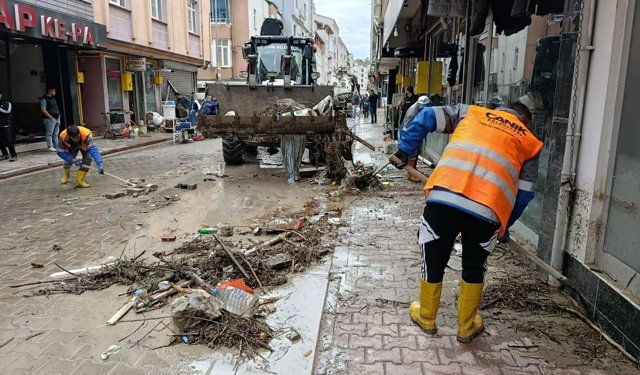 Canik Belediyesi'nden Havza'ya yardım eli