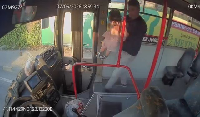 Emekleyerek otobüse binen kız çocuğunu fark eden şoför, o anları anlattı