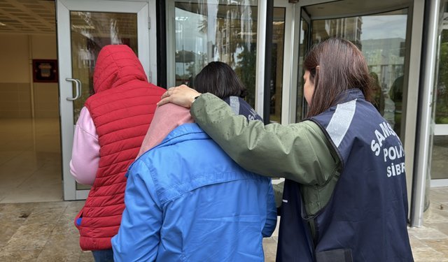 Samsun merkezli 6 ilde dolandırıcılık operasyonunda 7 şüpheli adliyede