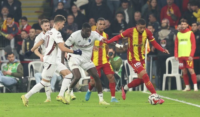 Trabzonspor ile Göztepe ligde 32'nci randevuda